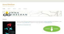 Desktop Screenshot of annasheehan.com